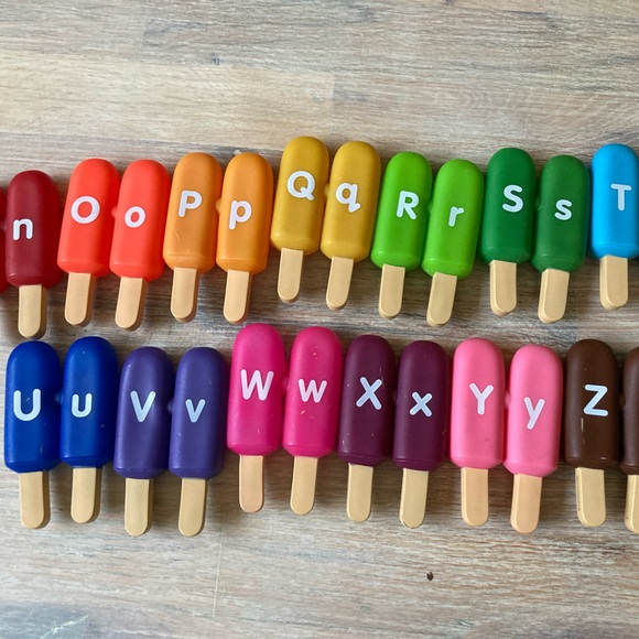 Alphabet popsicles - Picture 3 of 5